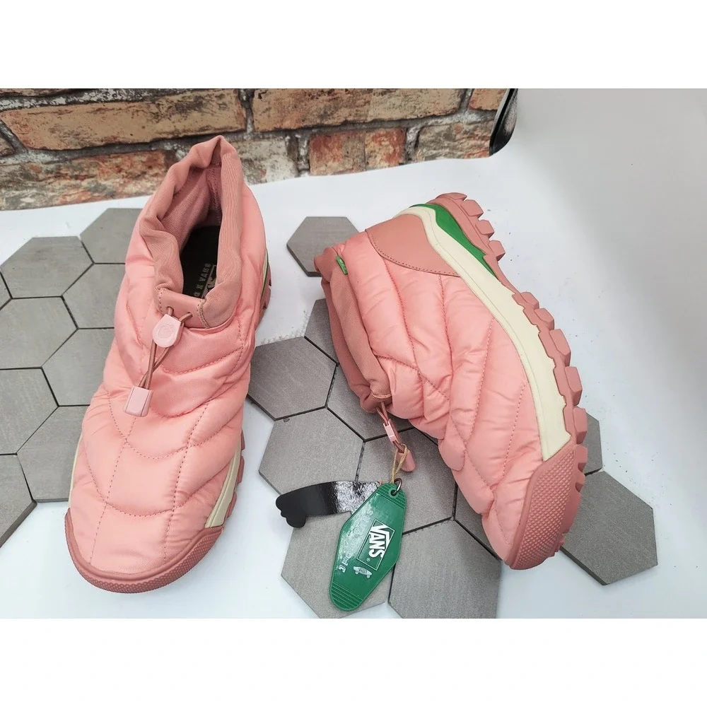 Vans x Joe Freshgoods Chocolate Valley Resort Insulated Boots Pink Men Sz 11